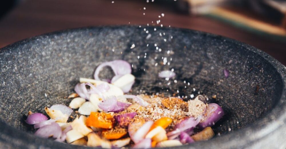 Recipes - Person Pouring Salt in Bowl