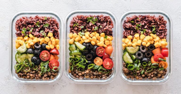 Meals - Flat Lay Photography of Three Tray of Foods