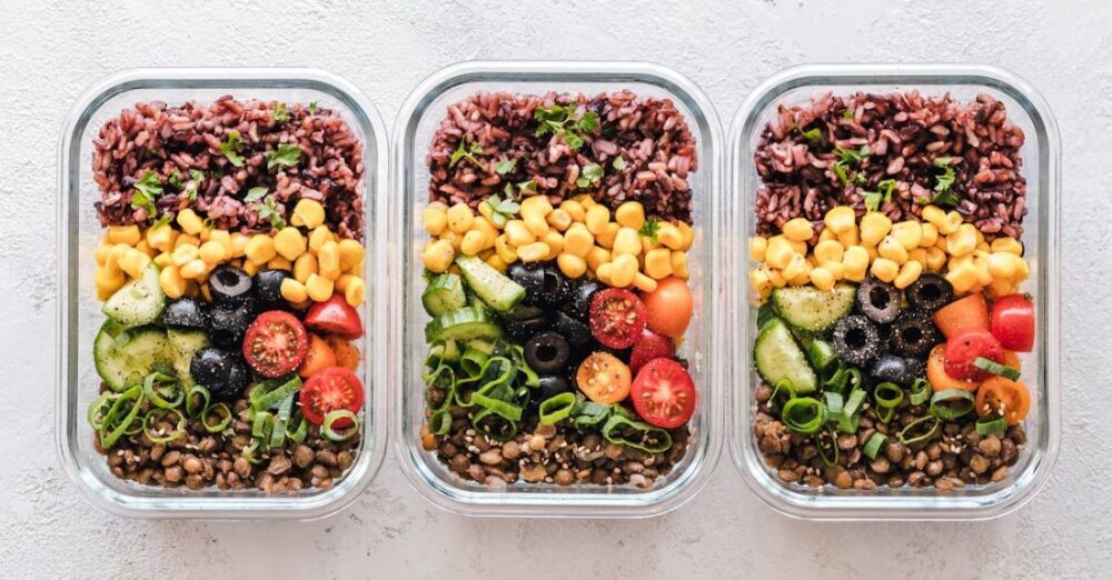 Meals - Flat Lay Photography of Three Tray of Foods